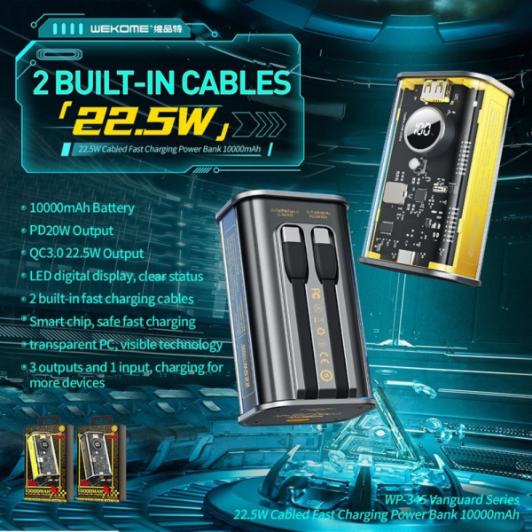 Wekome Powerbanka WEKOME WP-345 Vanguard Series - Powerba...