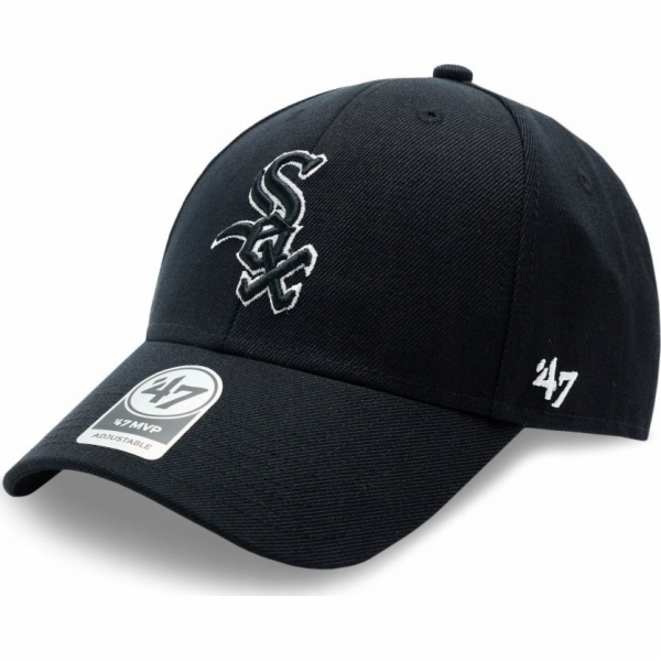 47brand Kšiltovka MLB Chicago White Sox B-MVPSP06WBP-BK Č...