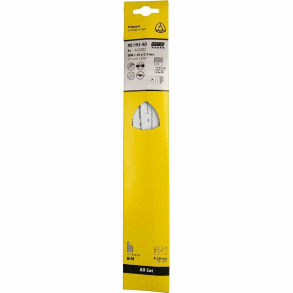 Klingspor KLINGSPOR PILOVÝ LIST KLINGSPOR 300x19x0,9mm RS...