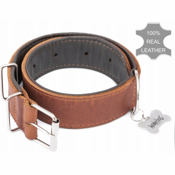 Hobbydog Kožený obojek R3 40x650