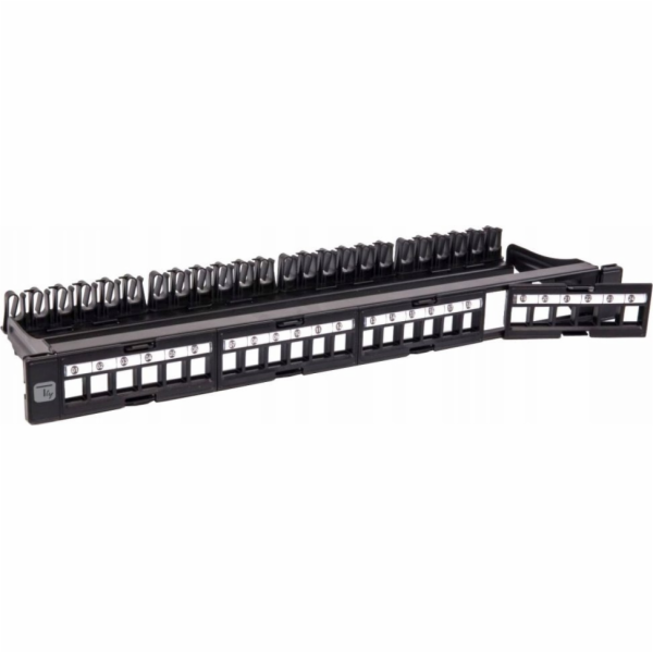 Techly Techly 368567 Patch panel pro 24 modulů Keystone, ...