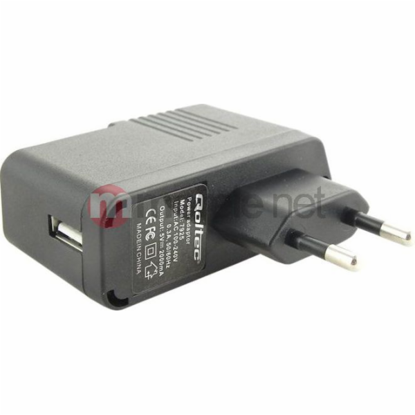 Qoltec Nabíječka 1x USB-A 2 A (7925ŁADSIECIUSB)