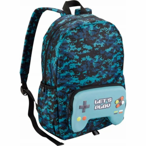 Lumarko batoh na penál GAMER 29x42,5x11,5cm MP