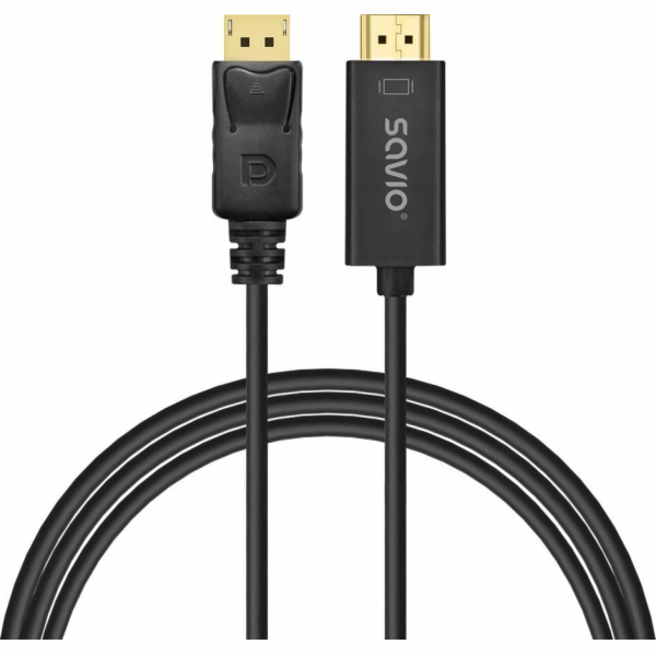 Savio Kabel DisplayPort na HDMI 1,5 m, CL-183