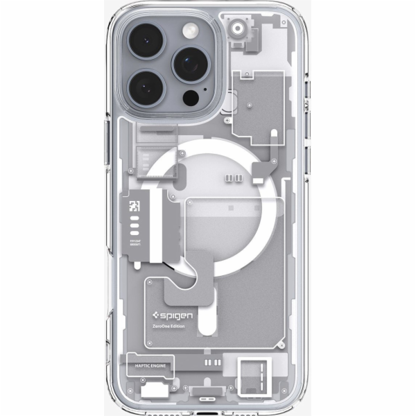 Spigen Pouzdro Ultra Hybrid MagSafe, Zero One White - iPh...