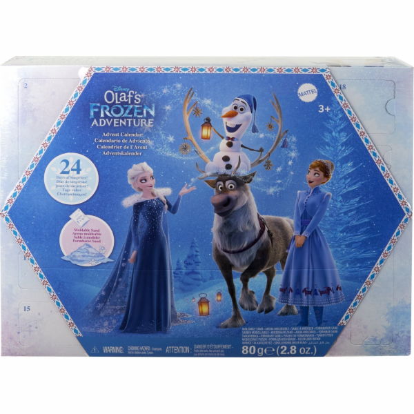 Mattel FRZ FROZEN KALENDAR 29ks HWX20 PUD6
