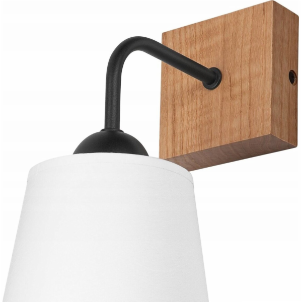 Lamkur Lamkur Lula 47614 nástěnná lampa boho dřevěné látk...