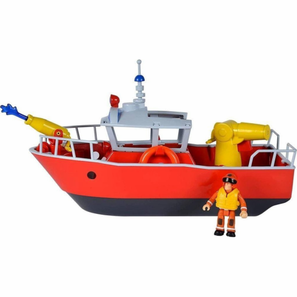 Simba Hasič Sam Titánský hasičský člun 32 cm + figurka Sa...