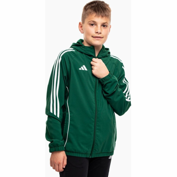 Adidas Dětská bunda Tiro 24 zelená IM8796 152cm