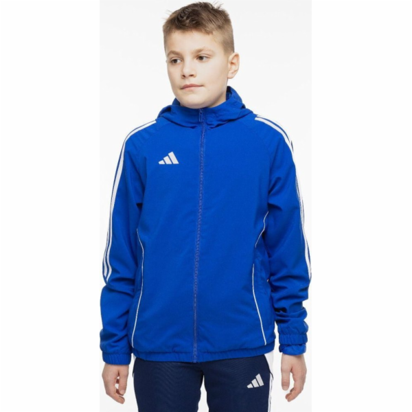 Adidas Dětská bunda Tiro 24 modrá IM8794 128cm
