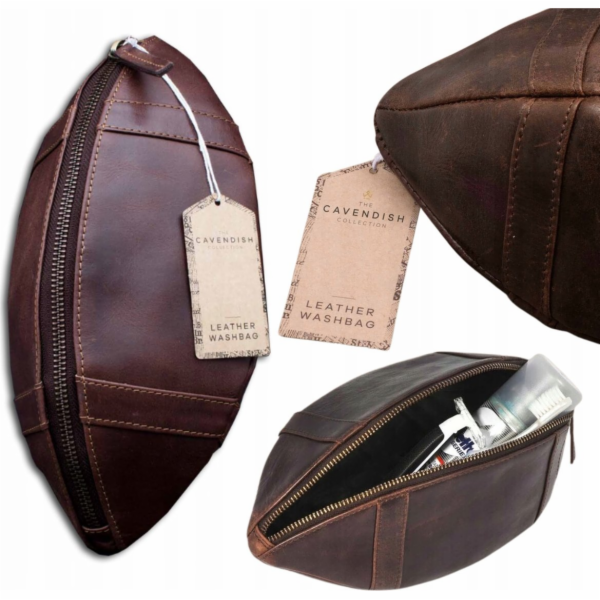 Thumbs Up Mad Monkey - Kulturtasche aus Echtleder America...