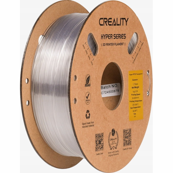 Creality Creality Filament Hyper PETG, 1 kg, 1,75 mm, prů...