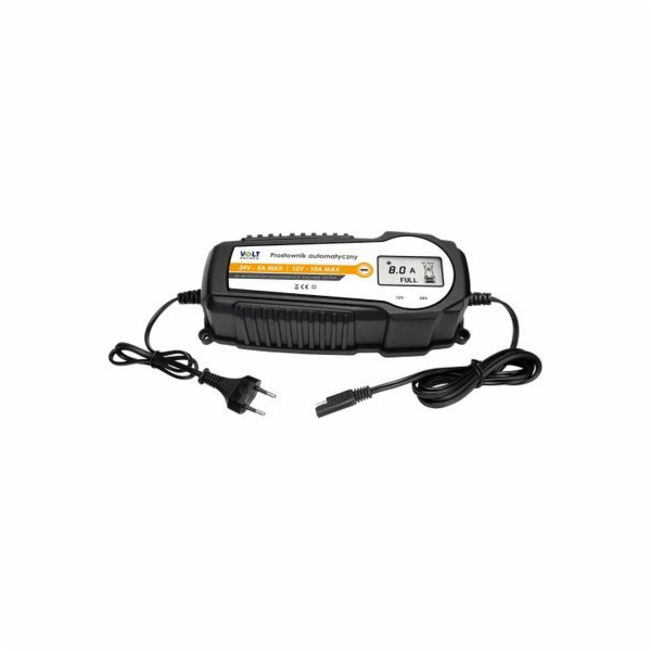 Nvox Nabíječka baterií 12/24V 10A LCD automatická