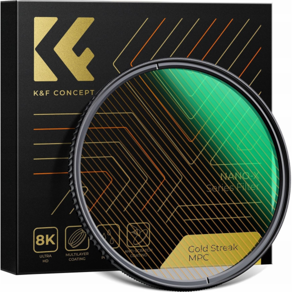 Kf filtr Gold Streak Anamorfní filtr Gold Flares Streaks ...