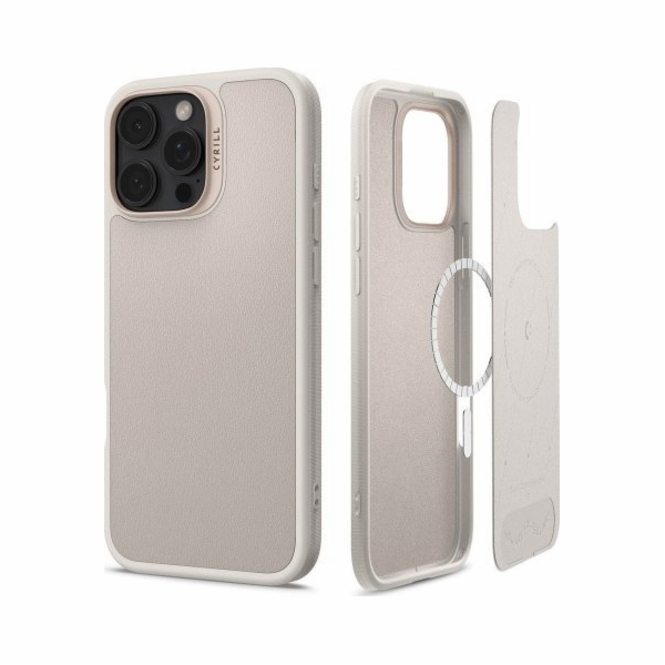 Spigen Cyrill Kajuk MagSafe, krémový - iPhone 16 Pro