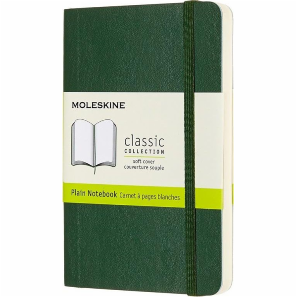 Moleskine Notes 9x14 hladká myrtově zelená