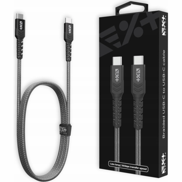 NEXT ONE Kabel USB-C - USB-C 1,2 m černý (NEX-CO-CL-5)