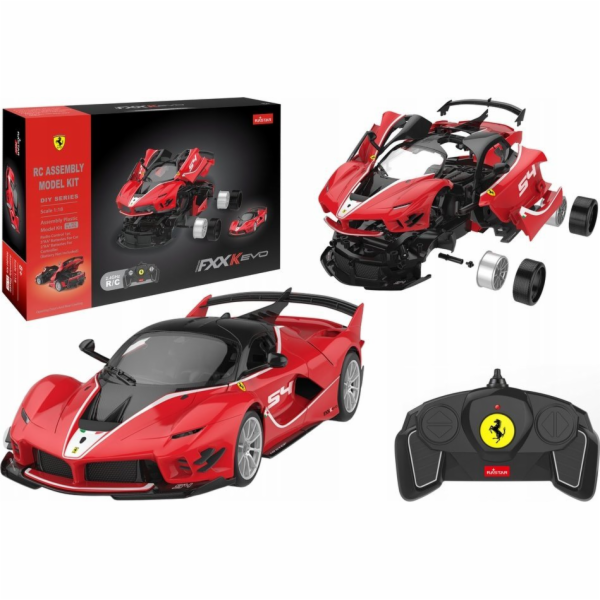 Rastar Stavebnice Auto Rastar 1:18 Ferrari FXXK EVO Červe...