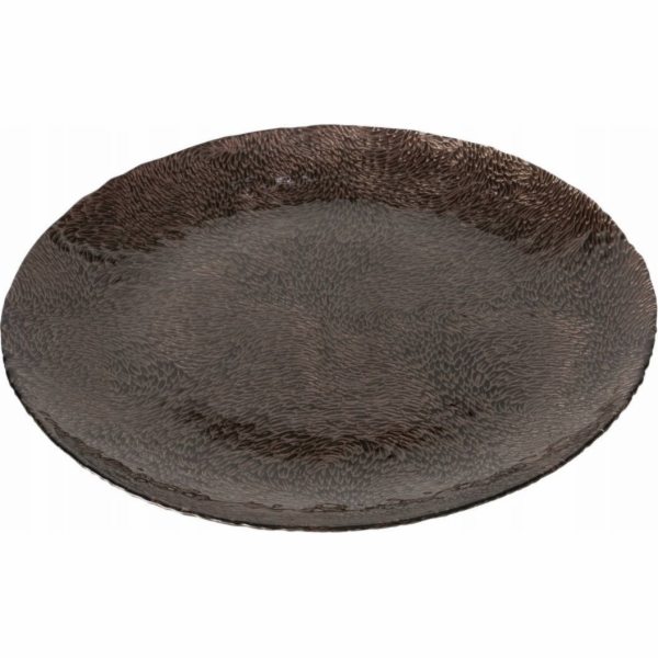 Boltze Dekorativní skleněný talíř MARONI, O 32 cm