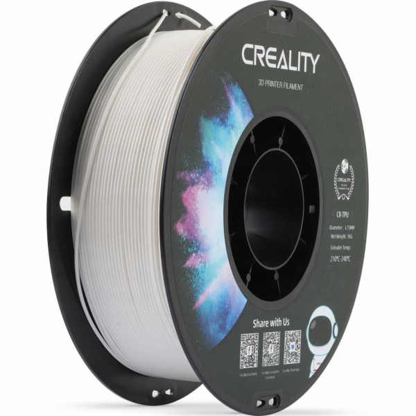 Creality Creality Filament TPU, 1 kg, 1,75 mm, bílý (3301...