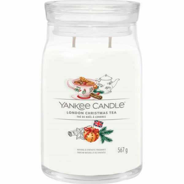 Yankee Candle Vánoční čajová svíčka Yankee Candle Signatu...