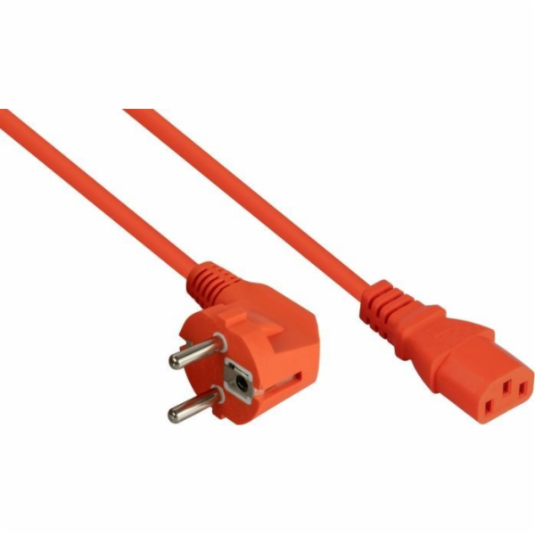 Alcasa Napájecí kabel Cablemeister Schutzkontakt-St. (90°...