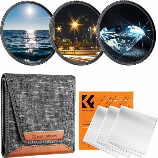 Kf Sada filtrů 3v1, filtr Star, filtry Star Star X4 X6 X8...