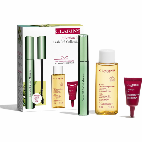 Clarins SADA CLARINS (Řasenka SUPRA LIFT & CURL ČERNÁ 8ML...