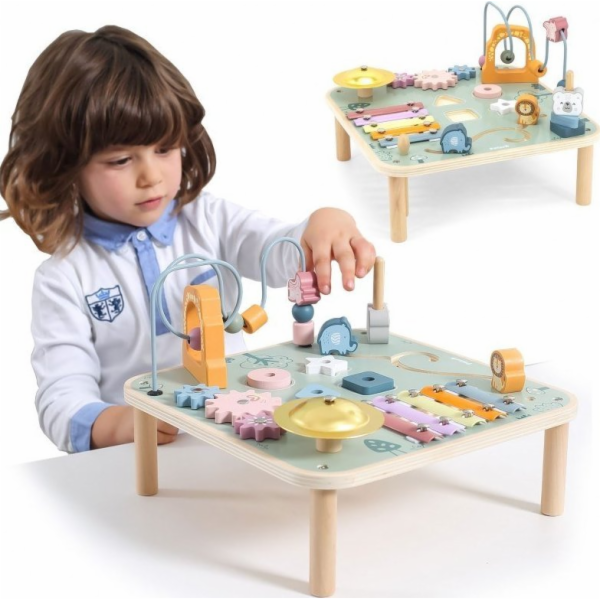 Viga Toys Viga PolarB Table Educational Table Loop Cymbal...