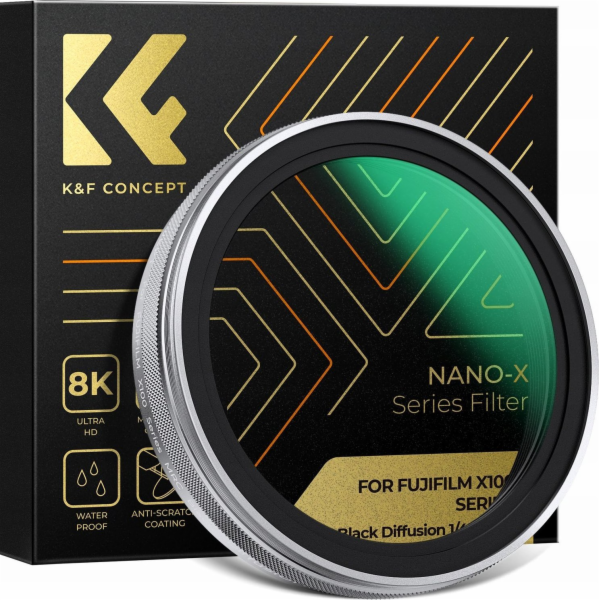 Kf filtr černý difuzní filtr 1/4 Nano-x K&f Concept pro F...