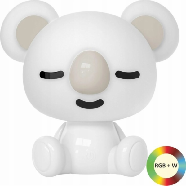 Sanico Noční světlo Goldlux Koala bílé RGB+W