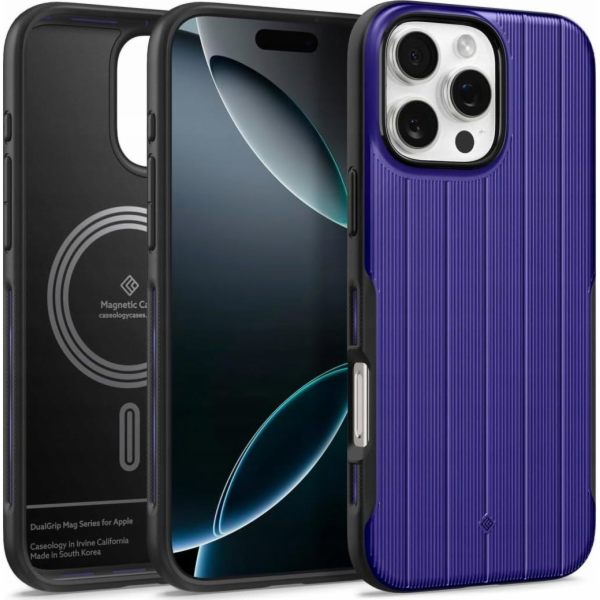 Spigen Pouzdro Spigen Caseology Dual Grip MagSafe, kobalt...