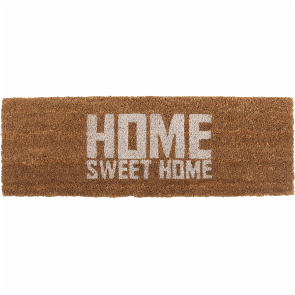 Present Time Kokosová rohožka HOME SWEET, 75 x 26 x 2 cm