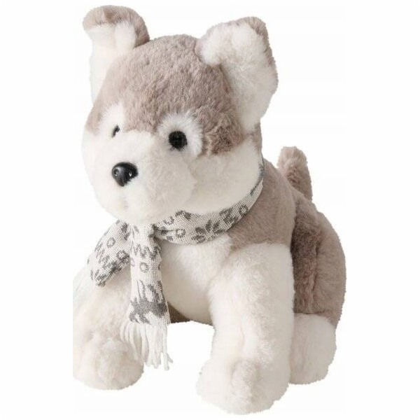 Boltze Home Plyšový pejsek v šátku BELLO, 28 cm