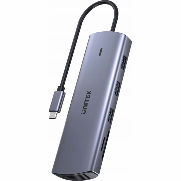 Unitek USB HUB 9v1 USB C Gigabit Ethernet HDMI VGA 3x USB...