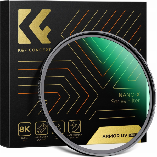 K+F Filtr Advanced Armor UV Ultrafialové filtry K&F Nano-...