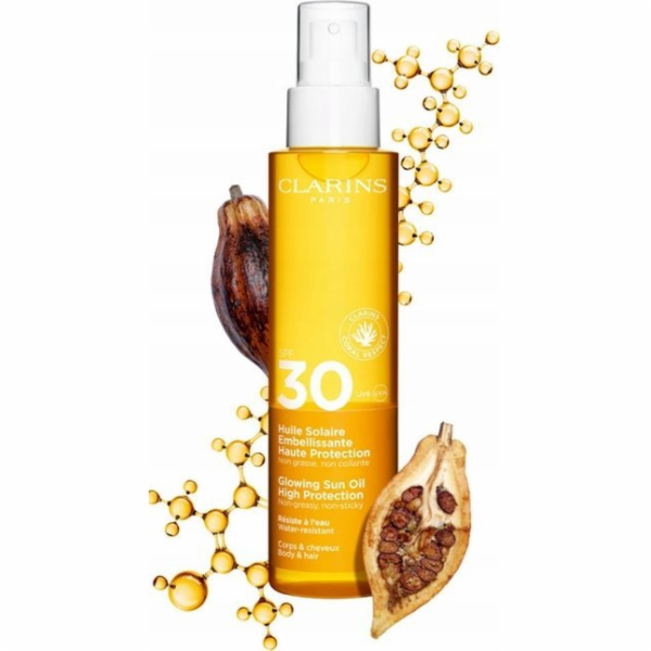 Clarins Opalovací tělový olej SPF30 150 ml