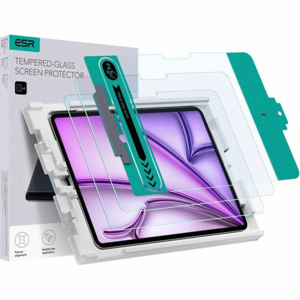 ESR TVRZENÉ SKLO 2 BALENÍ PRO IPAD AIR 13 2024 ČIŘÉ