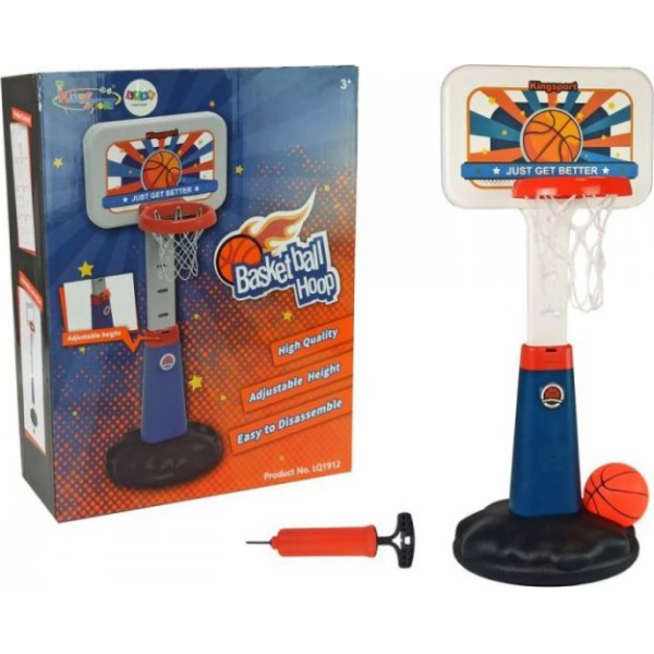 Lean Sport Dětská basketbalová sada koš na týmovou hru, 1...