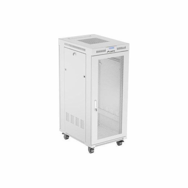 Lanberg 19palcová 27U 600x800 stojanová racková skříň s p...