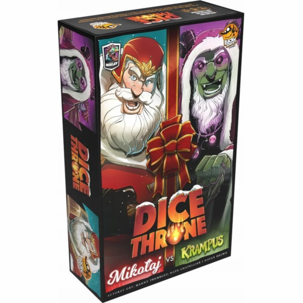 Lucky Duck Games Kostková hra o trůn - Santa vs. Krampus