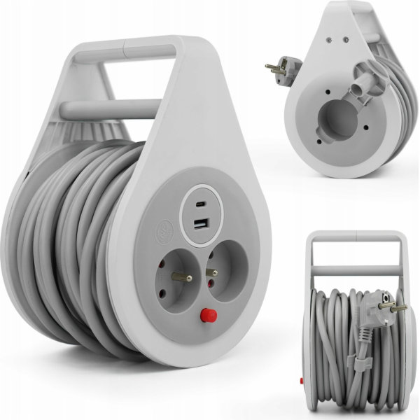 Plastrol Prodlužovací kabel 10m 3x1mm2 16A s tepelnou poj...