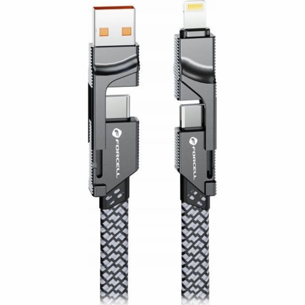 ForCell Kabel FORCELL F-ENERGY C241 4v1 Typ C / USB A na ...