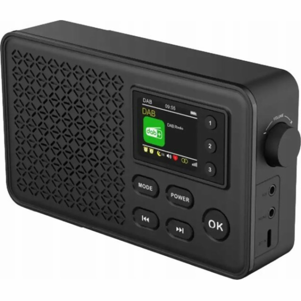 Denver Rádio Radio DAB+/FM DAB-57 černé