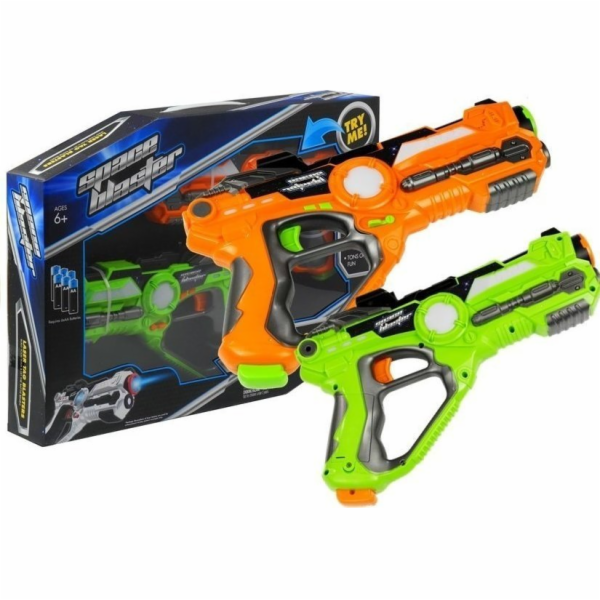 LeanToys Sada paintballových zbraní Laser Tag