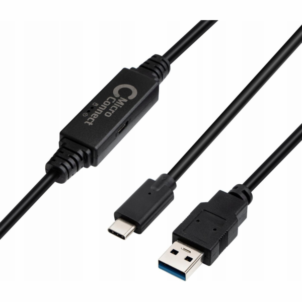 MicroConnect Kabel USB USB-C - USB-A 5 m černý (USB3.1CA5...