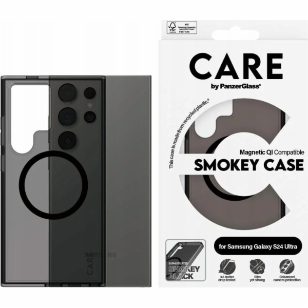 PanzerGlass CARE od PanzerGlass Flagship QI Case Sam S24 ...