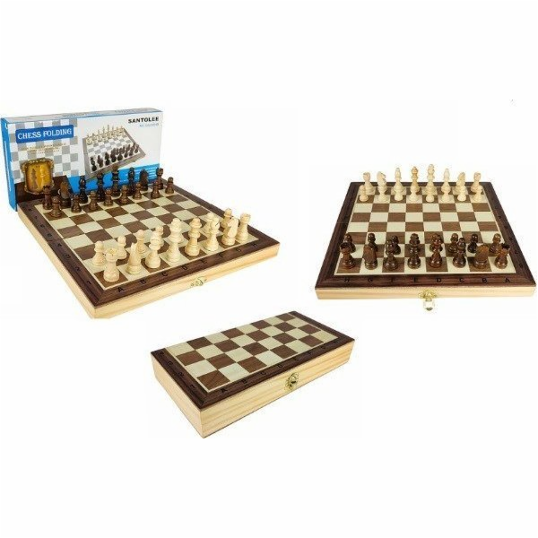 NoName Šachová sada dřevěná magnetická Premium 29,5x29,5 ...