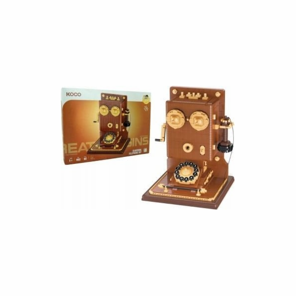 Ramiz Stavebnice KOCO Retro telefon 1882el 04032 43470 /8