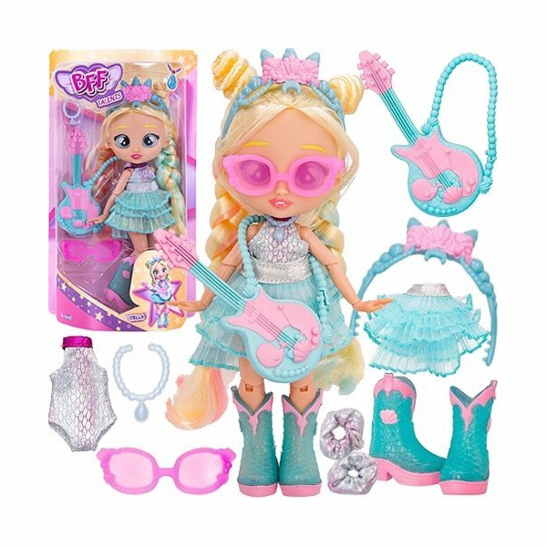 Tm Toys TMT Cry Babies panenka kytaristka Stella IMC923706